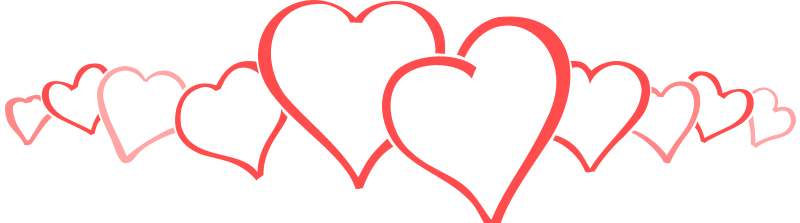 row-of-hearts